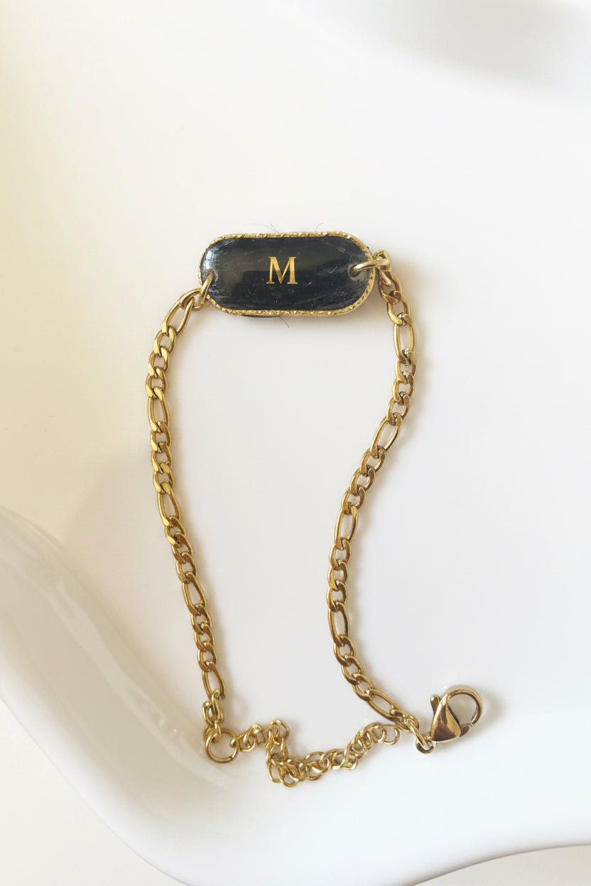 Bracelet blue (18 cm+ 5 cm)